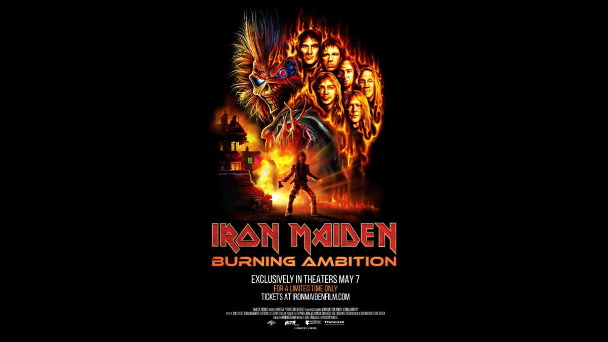 Iron Maiden lansează trailerul documentarului „Burning Ambition”